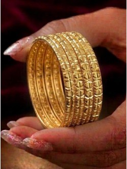Gold Plated Bangles
